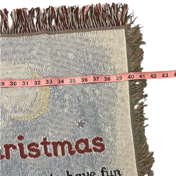 Baby’s First Christmas Collections ETC Multicolor Woven Blanket - Picture 6 of 9